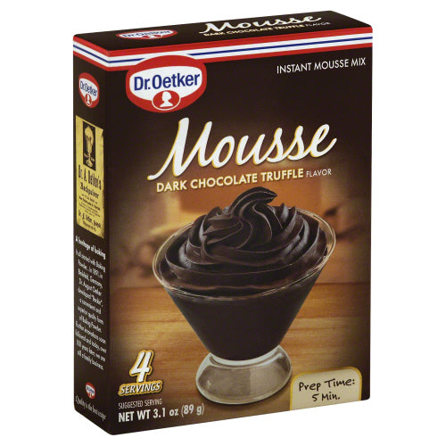 Dr Oetker 
Mousse Suprm Dark Choc Truffle, 3.1 OZ