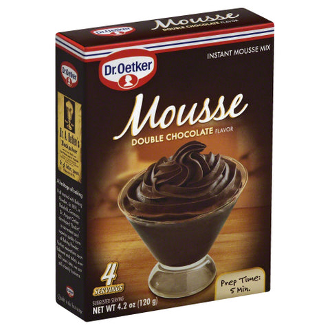 Dr Oetker 
Mousse Suprm Choc Dbl, 4.2 OZ.