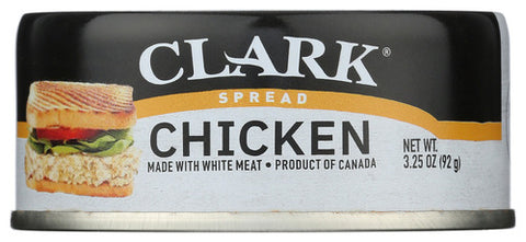 Clark 
Spread Ckn With Wht Meat, 3.25 OZ.