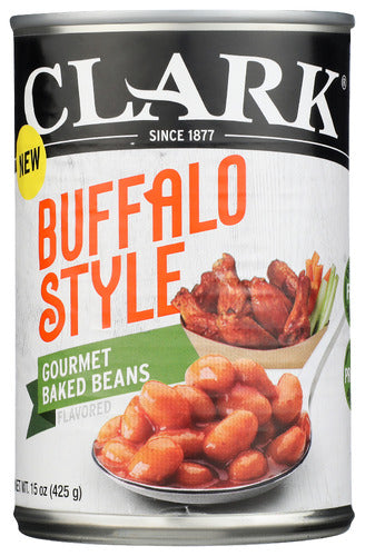Clark 
Baked Beans Buffalo, 15 OZ.