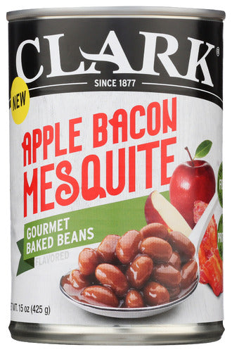 Clark 
Beans Apple Bacn Mesquit, 15 OZ.