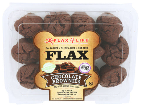 FLAX4LIFE MUFFIN MINI GF FLX CHOC - 14 OZ