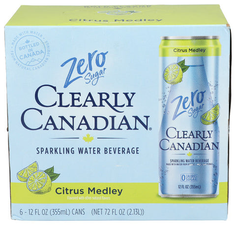 Clearly Canadian 
Water Spr Ctr Mdly Zro 6, 72 FO.