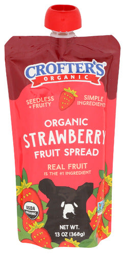Crofters 
Jam Org Strby Frt Sprd, 13 OZ.