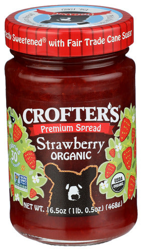 Crofters 
Conserve Strwbrry Org, 16.5 OZ.