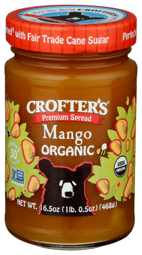 Crofters 
Fruit Spread Mango Premiu, 16.5 OZ.