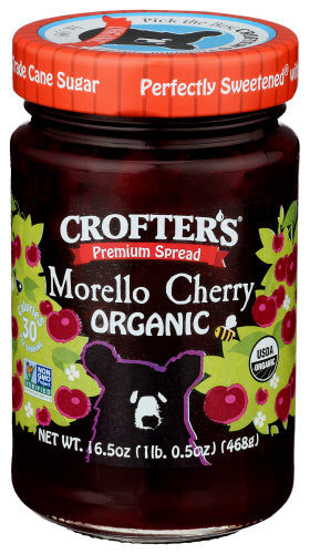 Crofters 
Fruit Spread Cherry Premi, 16.5 OZ.