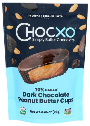 Chocxo 
Choc Cup Peanut Butter, 3.45 OZ.