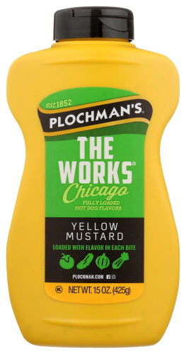 PLOCHMANS MUSTARD THE WORKS - 15 OZ