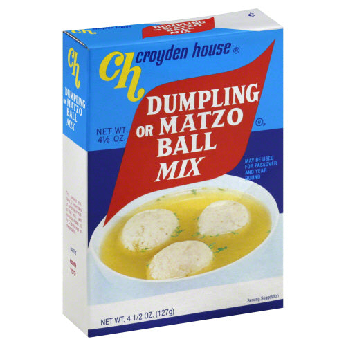 Croyden House 
Mix Matzo Ball Dumpling, 4.5 OZ.