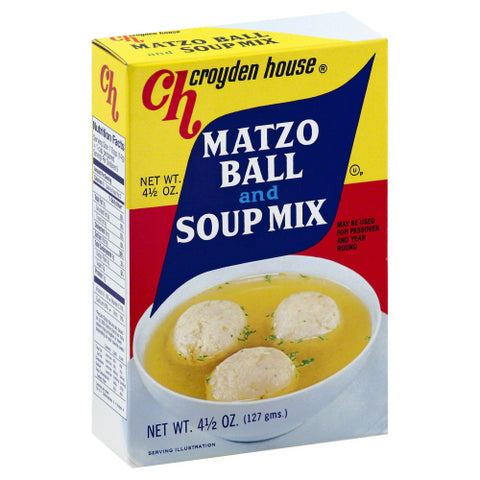 Croyden House 
Mix Soup Matzo Ball, 4.5 OZ.