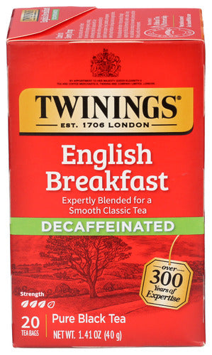 TWINING TEA TEA DCF ENGL BRKFST - 20 BG