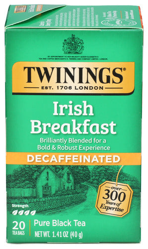 TWINING TEA TEA DCF IRSH BRKFST - 20 BG