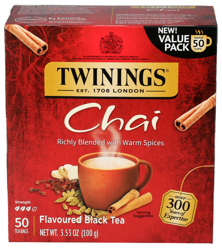 TWINING TEA TEA CHAI - 50 BG