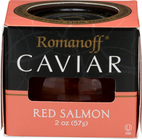 ROMANOFF CAVIAR RED SALMON SELECT - 2 OZ