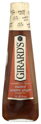 GIRARDS DRSSNG TSTD SESAME GINGER - 12 OZ