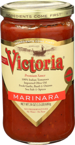 VICTORIA SAUCE MARINARA - 24 OZ