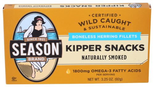 SEASONS KIPPER SNACK - 3.25 OZ