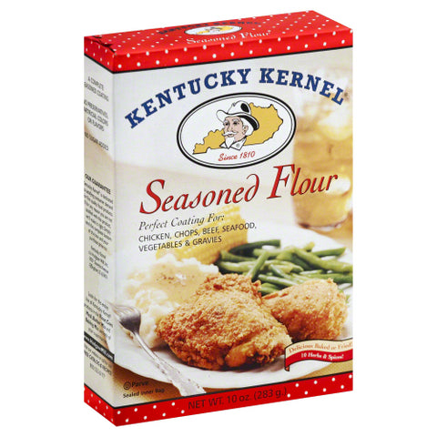 KENTUCKY KERNAL FLOUR SEASONED - 10 OZ