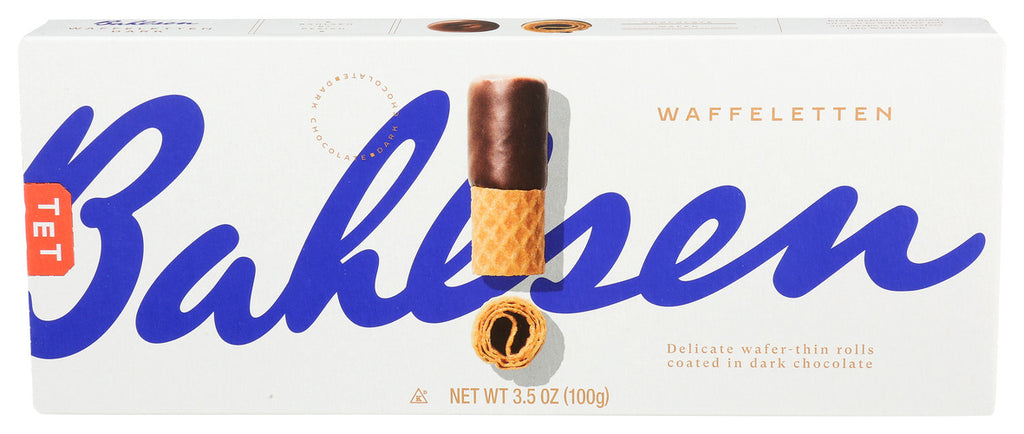 Bahlsen 
Wafer Roll Drk Choc, 3.5 OZ.