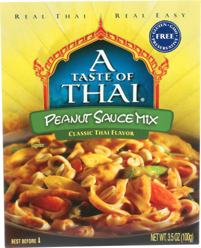 TASTE OF THAI MIX SAUCE PEANUT - 3.5 OZ