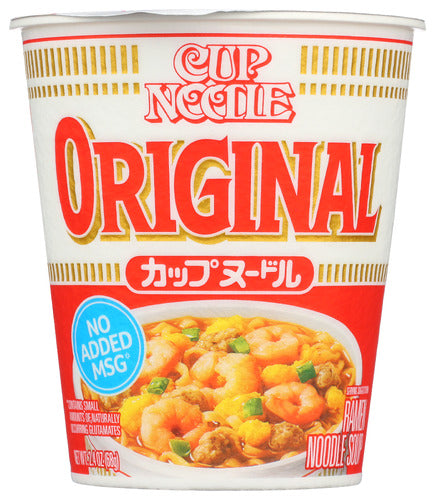 NISSIN NOODLES CUP ORIGINAL - 2.4 OZ