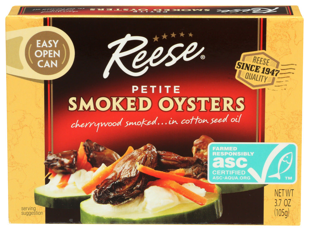 REESE OYSTER SMKD PETITE - 3.7 OZ