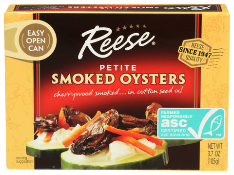 REESE OYSTER SMKD PETITE - 3.7 OZ