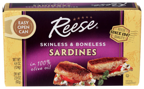 REESE SARDINE SKNLS BNLS OOVO - 4.375 OZ