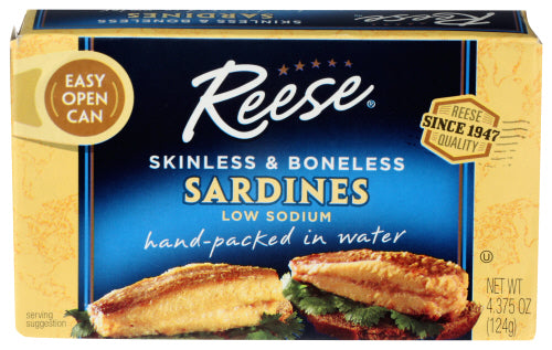 REESE SARDINE SKNLS BNLS WTR - 4.375 OZ