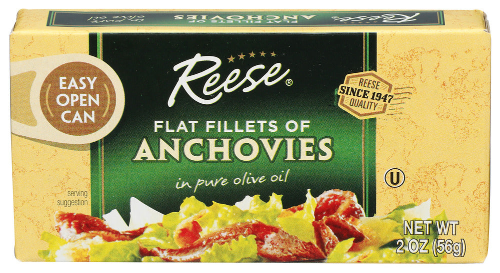 REESE ANCHOVY FLAT - 2 OZ