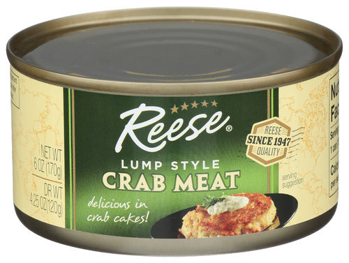 REESE CRABMEAT LUMP STYLE - 6 OZ