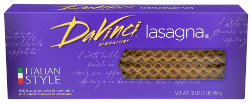 DAVINCI PASTA LASAGNA - 16 OZ