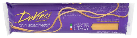 Davinci 
Pasta Spaghetti Thin, 16 OZ.