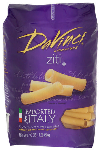 Davinci 
Pasta Cut Ziti, 16 OZ