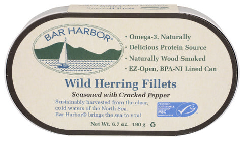Bar Harbor 
Herring Wild Crkd Pppr, 6.7 OZ.