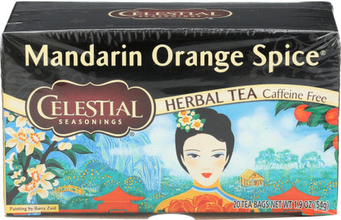 Celestial Seasonings 
Tea Herb Mandarin Orange Spice, 20 BG.