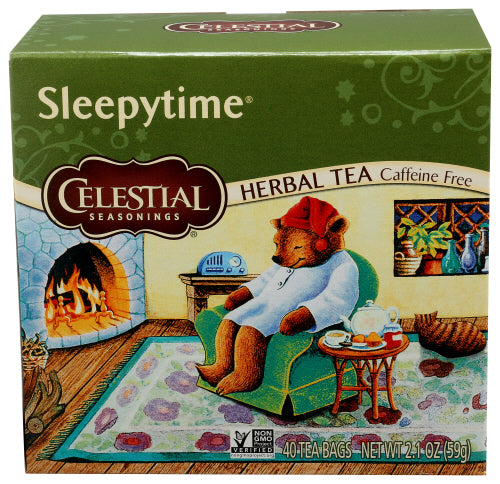 Celestial Seasonings 
Tea Herb Cf Slpytime, 40 BG.