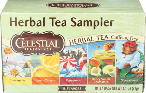 Celestial Seasonings 
Tea Herb Sampler, 18 BG.