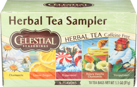 Celestial Seasonings 
Tea Herb Sampler, 18 BG.