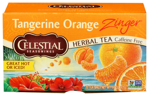 Celestial Seasonings 
Tea Herb Tang Orng Zing Vit C, 20 BG.