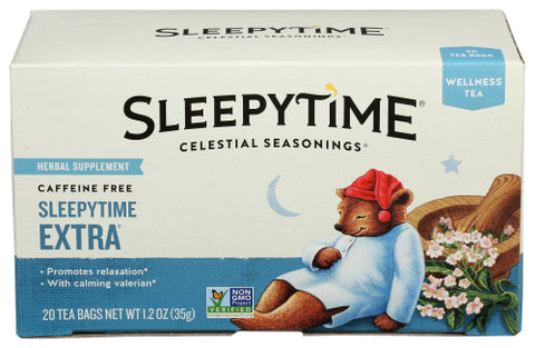 Celestial Seasonings 
Tea Herb Slpytime Xtra, 20 BG.