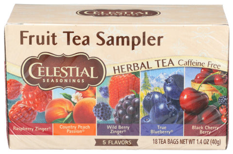 Celestial Seasonings 
Tea Herb Fruit Sampler, 18 BG.