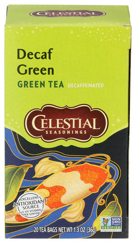 Celestial Seasonings 
Tea Green Decaf, 20 BG.