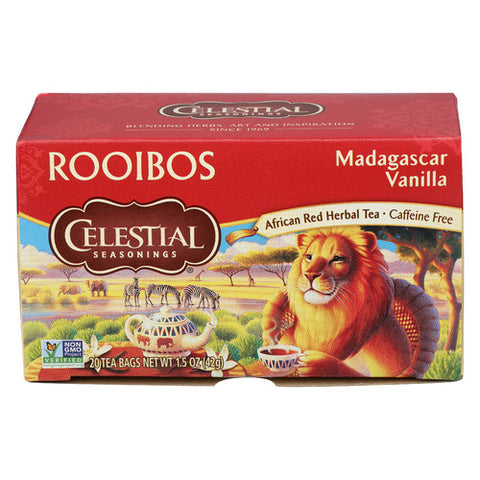 Celestial Seasonings 
Tea Red Madagascar Van, 20 BG.
