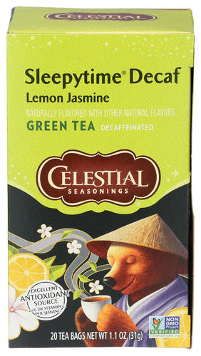 Celestial Seasonings 
Tea Grn Slpytime Lmn Jasmine, 20 BG