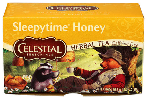 Celestial Seasonings 
Tea Herb Sleepytime Hney, 20 BG.