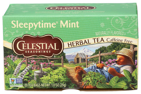 Celestial Seasonings 
Tea Herb Sleepytime Mint, 20 BG.