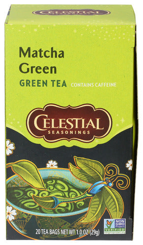 Celestial Seasonings 
Tea Green Matcha, 20 BG.