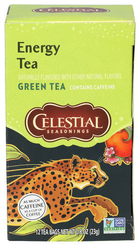 Celestial Seasonings 
Tea Energy Green Caffeine, 12 BG.